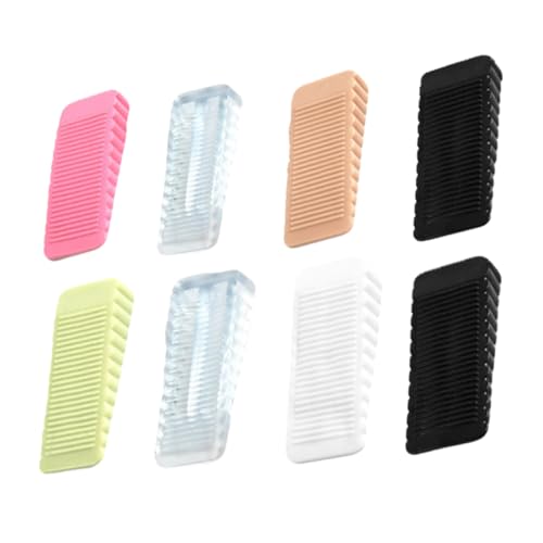 Homoyoyo 8 Stück Teiliges Türstopper Rutschfestem Gummi mit Schrägem Design Robust und Bruchsicher Geeignet für Schwere Türen Vielseitig Einsetzbar Holz Fliesen Teppich und Vinyl für von Homoyoyo