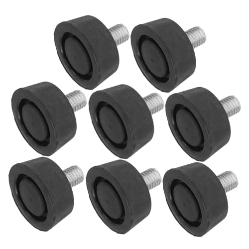 Homoyoyo 8 Stück Teiliges Verstellbare Möbel Füße Schrauben Stoßdämpfende Gummipuffer mit Vibrationsschutz für Waschmaschine Tische Industrielle Geräte Geräuschreduzierend Langlebig Homoyoyo 8 Stück Teiliges Verstellbare Möbel Füße Schrauben Stoßdämpfende Gummipuffer mit Vibrationsschutz für Waschmaschine Tische Industrielle Geräte Geräuschreduzierend Langlebig von Homoyoyo