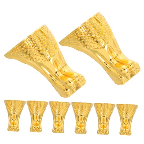 Homoyoyo 8 Stück Teiliges Vintage Metall Möbeleckenstützset Dekorative Antiwackel Eckenfüße aus Zinklegierung Kindersichere Schmuckbox Beine für Holzgehäuse Stabiler Halt Homoyoyo 8 Stück Teiliges Vintage Metall Möbeleckenstützset Dekorative Antiwackel Eckenfüße aus Zinklegierung Kindersichere Schmuckbox Beine für Holzgehäuse Stabiler Halt von Homoyoyo