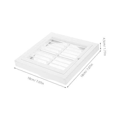 Homoyoyo Abs Lüftungsgitter Eckig Badventilator Abdeckung Staubfilter Langlebig Vielseitig Einsetzbar für Badezimmer Lüfter Einlass Auslass Diffusor Homoyoyo Abs Lüftungsgitter Eckig Badventilator Abdeckung Staubfilter Langlebig Vielseitig Einsetzbar für Badezimmer Lüfter Einlass Auslass Diffusor von Homoyoyo