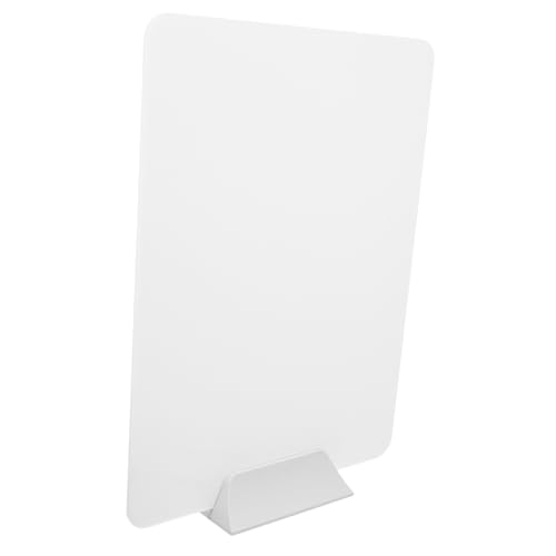 Homoyoyo Schreibtisch-trennwand Aus Acryl Mit Stützfüßen Sichtschutz Für Bürotische Und Schultische Leicht Zu Reinigen Und Montagefreundlich Für Studentenprüfungen Und von Homoyoyo