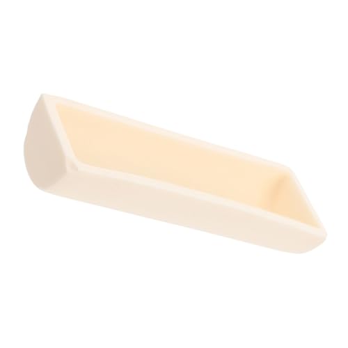 Homoyoyo Alumina Corundum Crucible Boat für Laborversuche Hochtemperatur Brennendes Tablett Semirunder Boden Optimal für Verbrennungsexperimente von Homoyoyo