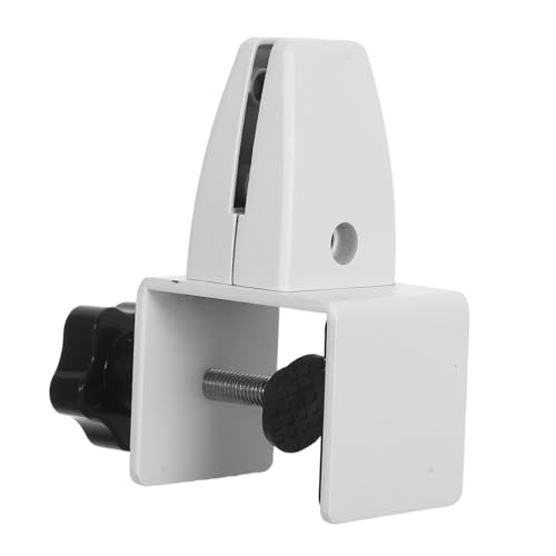 Homoyoyo Aluminium Bildschirmklemme mit Verstellbarem Tischklammer Trennwand Clips für Büropartitionen Bewegliche Glasfixierungsbasis zur Optimierung Des Arbeitsplatzes von Homoyoyo