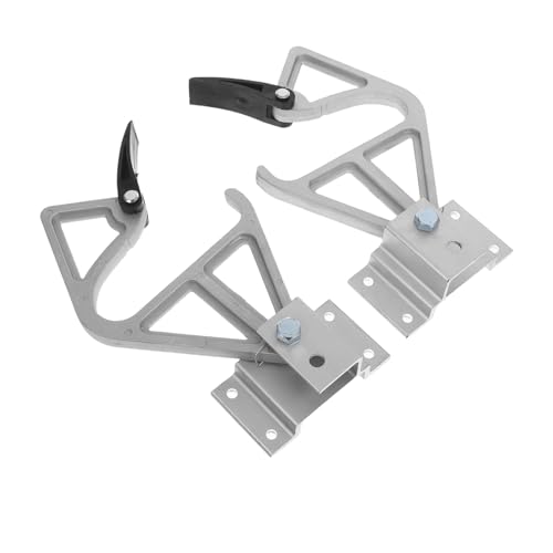 Homoyoyo Aluminium Teleskopleiter Zubehör Sicherheitsverriegelung Ersatzteile für Stabile Rutschfeste Verlängerungsleiter Leichtes Vielseitiges Zubehör für Heimwerker und Fachmännischen von Homoyoyo