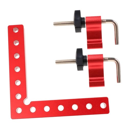 Homoyoyo Aluminiumlegierung Winkelklemme Holzarbeiten Eckenspanner Rechtwinklige Klemme für Schreiner Rahmenbau und Schweißarbeiten Homoyoyo Aluminiumlegierung Winkelklemme Holzarbeiten Eckenspanner Rechtwinklige Klemme für Schreiner Rahmenbau und Schweißarbeiten von Homoyoyo