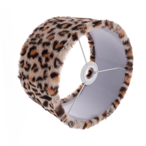 Homoyoyo Animal Pattern Lampenschirm Plüsch Langhaar Leuchtenschirm Lampenabdeckung für Tischlampe Nachttischlampe und Deckenleuchte Stilvoll Schützend und Dekorativ Homoyoyo Animal Pattern Lampenschirm Plüsch Langhaar Leuchtenschirm Lampenabdeckung für Tischlampe Nachttischlampe und Deckenleuchte Stilvoll Schützend und Dekorativ von Homoyoyo