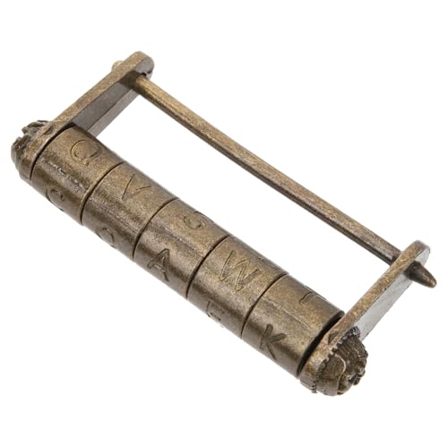 Homoyoyo Antikes Chinesisches Zahlenschloss Vintage Stil Passwort Türschloss mit Traditionellem Design Dekoratives Retro Kombinationsschloss für Kleiderschrank Schmuckbox Geschenk Homoyoyo Antikes Chinesisches Zahlenschloss Vintage Stil Passwort Türschloss mit Traditionellem Design Dekoratives Retro Kombinationsschloss für Kleiderschrank Schmuckbox Geschenk von Homoyoyo