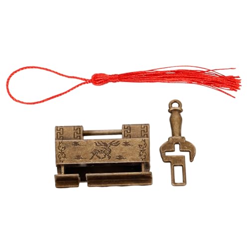 Homoyoyo Antikes Schloss Schmuckkastenschloss aus Langlebig und Sicher Passend für Holzboxen und Aufbewahrungsboxen Praktische Retro Schmuckbox Verschlüsse von Homoyoyo