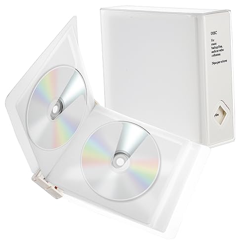 Homoyoyo Aufbewahrungsbox Autovideo Die Autos Cd-Brieftasche Cd-Halter Booklet-Binder Autohalterungen Cd-Box-Halter Organizer Disc-Aufbewahrungsbox Disc-Box Spezielle Vitrine von Homoyoyo