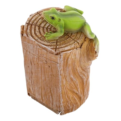 Homoyoyo Außenschlüssel Hider Frosch Schlüsselbox für Garten und Versteckte Aufbewahrung für Ersatzschlüssel Wertsachen mit Tierdesign Homoyoyo Außenschlüssel Hider Frosch Schlüsselbox für Garten und Versteckte Aufbewahrung für Ersatzschlüssel Wertsachen mit Tierdesign von Homoyoyo