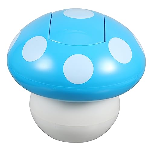 Homoyoyo Auto -Desktop -Müll können Mini Büro Müllbehälter kleiner Mülleimer kleiner Schreibtisch-Mülleimer Mülleimer kleine Tonne Desktop-Mülleimer Tabletop -Müll können Abs Blau von Homoyoyo