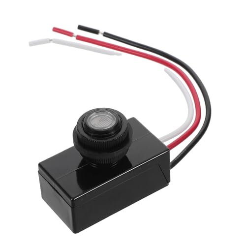 Homoyoyo Automatischer Lichtschalter für Außenbeleuchtung mit Robustem Fotoelektrischem Sensor Dämmerungsschalter für Gartenlampen und Straßenbeleuchtung Überlastschutz Energiesparend Dc Homoyoyo Automatischer Lichtschalter für Außenbeleuchtung mit Robustem Fotoelektrischem Sensor Dämmerungsschalter für Gartenlampen und Straßenbeleuchtung Überlastschutz Energiesparend Dc von Homoyoyo
