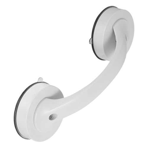 Homoyoyo Badezimmer Haltegriff mit Saugfunktion Rutschfester Handlauf für Badewanne für Senioren und Multifunktional als Handtuchhalter Nutzbar Installieren und Stabil von Homoyoyo