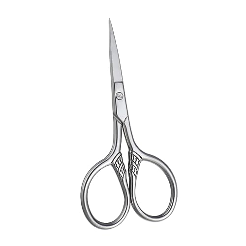 Homoyoyo Bartschere für Männer Präzise Haarschneideschere für Gesicht und Körper Langlebig für Bartpflege und Styling Silber Homoyoyo Bartschere für Männer Präzise Haarschneideschere für Gesicht und Körper Langlebig für Bartpflege und Styling Silber von Homoyoyo