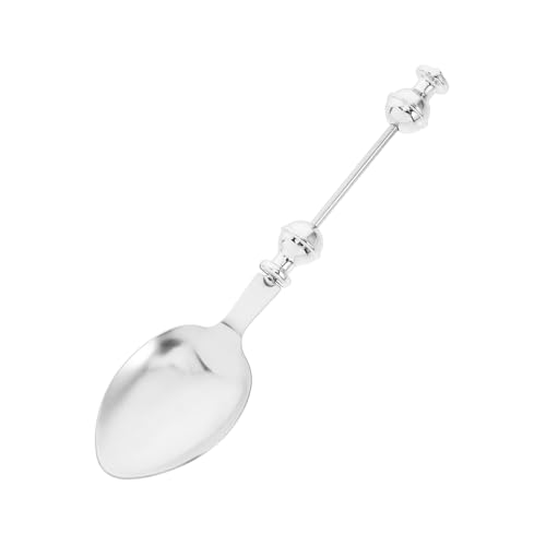 Homoyoyo Beadable Löffel Multifunktional Diy Perlen Löffel Kaffee und Teelöffel Vielseitig Haushaltstauglich Robust und Leicht zu Reinigen von Homoyoyo