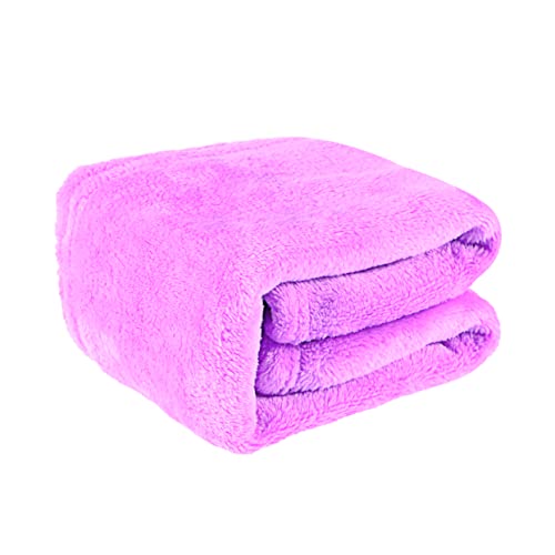Homoyoyo Flanell-haustierbettwäsche Weiche Feste Fleecedecke Für Haustierdecke 50 X 70 cm Leicht von Homoyoyo