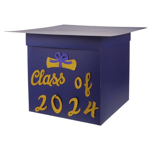 Homoyoyo Box Well Key Wishing Prime Graduation First Party Einladung Topper Papier Blau von Homoyoyo