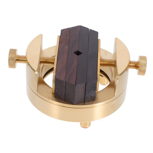 Homoyoyo Brass Seal Engraving Clamp Rotating Craft Vise Tisch Werkzeug für Holzschnitzerei Stabile Präzise Halterung für Werkstatt Unterricht und Heimgebrauch von Homoyoyo