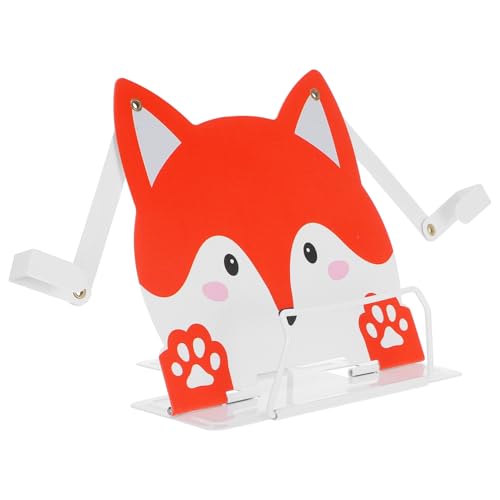 Homoyoyo Buchhalter Fuchs Design Stabiler Multifunktionaler Desktop Book Stand für Kochbücher Dokumente und Noten Tragbarer Buchhalter für Schule und Zuhause Rot Homoyoyo Buchhalter Fuchs Design Stabiler Multifunktionaler Desktop Book Stand für Kochbücher Dokumente und Noten Tragbarer Buchhalter für Schule und Zuhause Rot von Homoyoyo