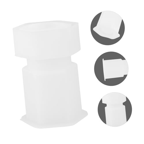 Homoyoyo DIY Crystal Epoxy Silikonform Sechseck Aufbewahrungsbox Gießform Flexibel Langlebig Wiederverwendbar für Bastelprojekte Behälter von Homoyoyo