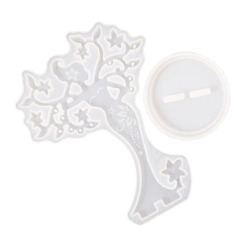 Homoyoyo DIY Epoxidharz Schmuckformen Silikonform für Schmuckständer Earring Holder und für Weihnachten und Geburtstage Lebensmittelechtem Silikon Gefertigt Homoyoyo DIY Epoxidharz Schmuckformen Silikonform für Schmuckständer Earring Holder und für Weihnachten und Geburtstage Lebensmittelechtem Silikon Gefertigt von Homoyoyo