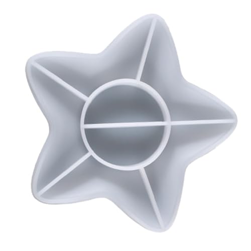 Homoyoyo DIY Epoxidharz Silikonform Seestern Tablett Gießform für Aufbewahrung Basteln Anfänger Geeignet Weiß Homoyoyo DIY Epoxidharz Silikonform Seestern Tablett Gießform für Aufbewahrung Basteln Anfänger Geeignet Weiß von Homoyoyo