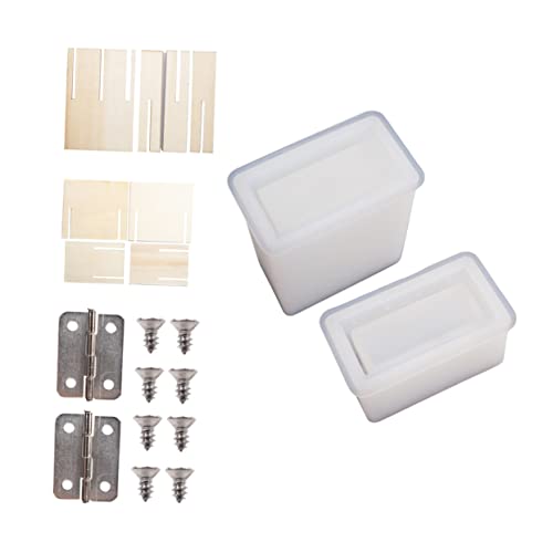 Homoyoyo DIY Silikonform für Zigarettenetui Komplettes Set zum Herstellen von Zigarettenboxen Einfach zu Verwenden für Kreative Projekte und für DIY Enthusiasten von Homoyoyo