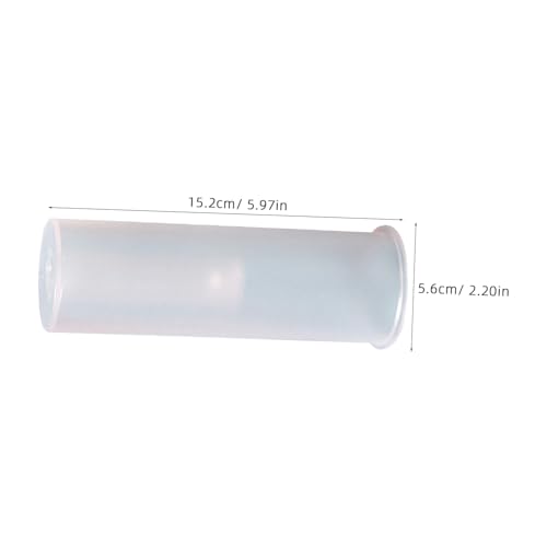 Homoyoyo DIY Zylinder Vase Silikonform für Epoxidharz Blumenvasen Gießform Glatte Oberfläche Einfach zu Entformen Kreative Tischdeko für Wohnzimmer und Trockenblumen Dekoration von Homoyoyo