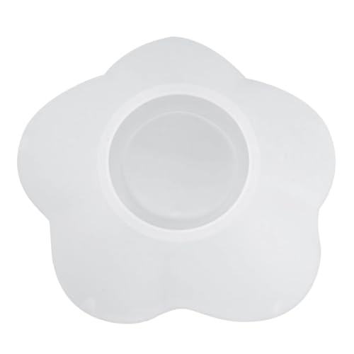 Homoyoyo Delikate Silikonform Kleines Tablett DIY Gießform für Epoxidharz Handwerk Blumenform Kompakt Leicht und Bruchfest für Kreative Bastelarbeiten von Homoyoyo