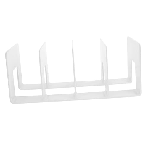 Homoyoyo Desktop Bücherregal 4 Fächer Dokumenten Organizer aus Acryl Schreibtisch Organizer für Büro Schule Platzsparend und Praktisch Homoyoyo Desktop Bücherregal 4 Fächer Dokumenten Organizer aus Acryl Schreibtisch Organizer für Büro Schule Platzsparend und Praktisch von Homoyoyo