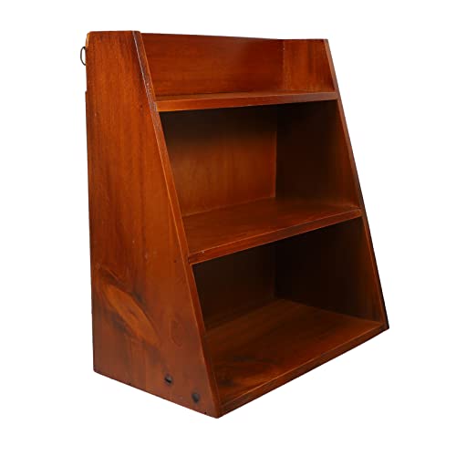 Homoyoyo Desktop-lagerregal Aus Holz Mehrschichtiges Kleinteile-Organizer Innenbereich Lagerregal Für Schreibtisch Bauernhaus-klassenzimmer- von Homoyoyo