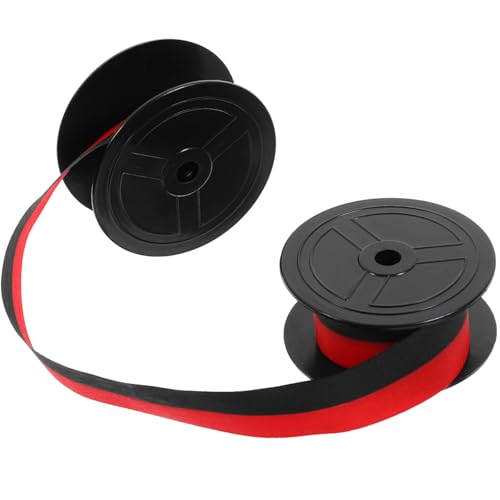Homoyoyo Doppelpack Farbband Schreibmaschine Kompatibel mit Stardp Tintenband Schwarz rot Langlebig Praktisch für Klassische Modelle von Homoyoyo
