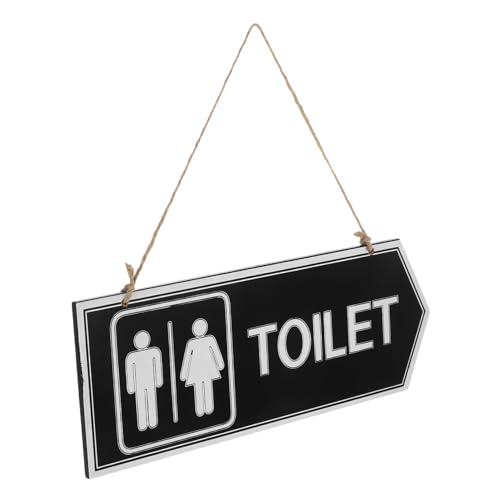 Homoyoyo Doppelseitiges Holz Schild für Toiletten Rustikale Badezimmer Dekoration mit Aufhängeseil Design für Klare Beschilderung und Einfache Installation für Unisex Wcs Ihrem Zuhause Homoyoyo Doppelseitiges Holz Schild für Toiletten Rustikale Badezimmer Dekoration mit Aufhängeseil Design für Klare Beschilderung und Einfache Installation für Unisex Wcs Ihrem Zuhause von Homoyoyo