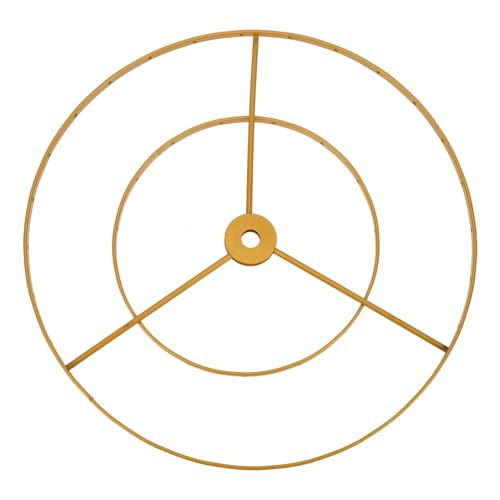 Homoyoyo Doppelter Metallring Lampenschirm Gestell DIY Deckenleuchte Halterung für Wohnzimmer Schlafzimmer Vintage und Moderne Lampenrahmen zum Selbermachen Homoyoyo Doppelter Metallring Lampenschirm Gestell DIY Deckenleuchte Halterung für Wohnzimmer Schlafzimmer Vintage und Moderne Lampenrahmen zum Selbermachen von Homoyoyo