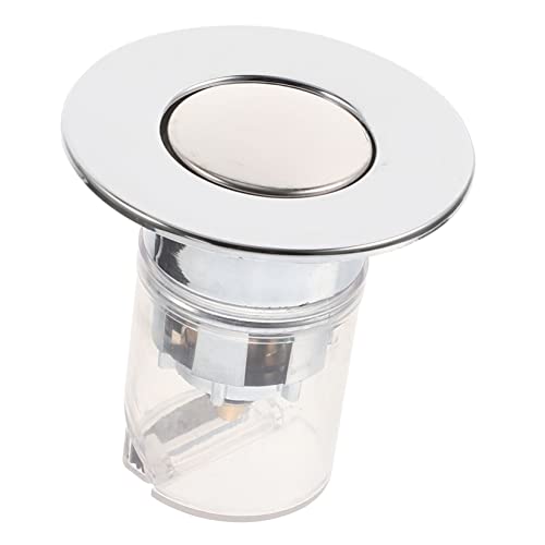 Homoyoyo Drain Stopper mit Pressfunktion und Integriertem Haarsieb Kupferkern Waschbeckenstöpsel für Bad Einfache Installation Pop up Ablaufventil für Waschtisch und Praktisch Homoyoyo Drain Stopper mit Pressfunktion und Integriertem Haarsieb Kupferkern Waschbeckenstöpsel für Bad Einfache Installation Pop up Ablaufventil für Waschtisch und Praktisch von Homoyoyo