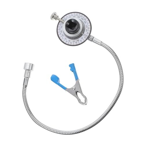 Homoyoyo Drehmomentmessgerät Drehmomentmesser Winkelmesser Digitaler Winkelmesser Werkzeug Drehmomenteinstellmessgerät Digitaler Winkelmesser Digitaler Gradwinkel Stahl Silber von Homoyoyo