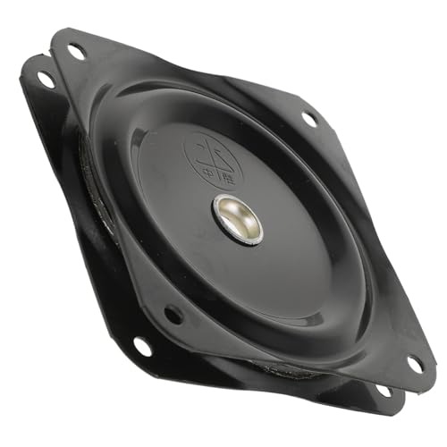 Homoyoyo Drehstuhl Basis aus Kompakte und Platzsparende Schwarze Drehplatte für Bürostühle und Gaming Sessel Langlebige Ersatzteile für Möbel mit Modernem Design von Homoyoyo