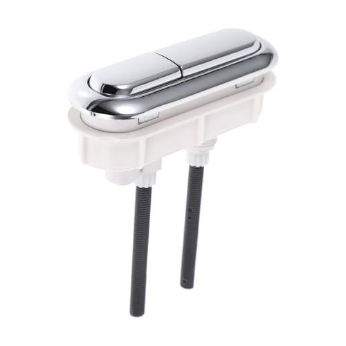 Homoyoyo Dual Flush Toiletten Spülknopf aus Hochwertigem Kunststoff Korrosionsbeständig Langlebig Ovaler Ersatzknopf Passend für Wc Spülkasten Einfach zu Bedienen Praktisches Ersatzteil Homoyoyo Dual Flush Toiletten Spülknopf aus Hochwertigem Kunststoff Korrosionsbeständig Langlebig Ovaler Ersatzknopf Passend für Wc Spülkasten Einfach zu Bedienen Praktisches Ersatzteil von Homoyoyo