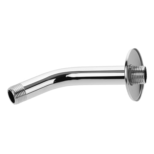 Homoyoyo Edelstahl Duscharm mit Flansch Rostfrei Langlebig zur Wandmontage Installieren Stabiler Anschluss für Regendusche und Brauseadapter im Badezimmer Homoyoyo Edelstahl Duscharm mit Flansch Rostfrei Langlebig zur Wandmontage Installieren Stabiler Anschluss für Regendusche und Brauseadapter im Badezimmer von Homoyoyo