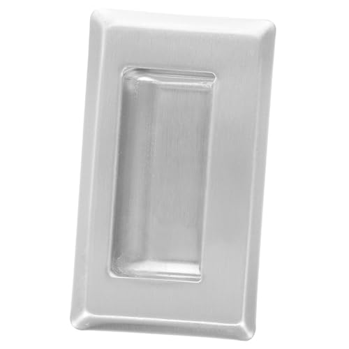 Homoyoyo Edelstahl Einlassgriff Möbelgriff Verdeckter Schrankgriff Küchenschrank Griff Recessed Door Pull aus Robustem Langlebigem Material Platzsparend Leicht zu Greifen Modernes Design von Homoyoyo