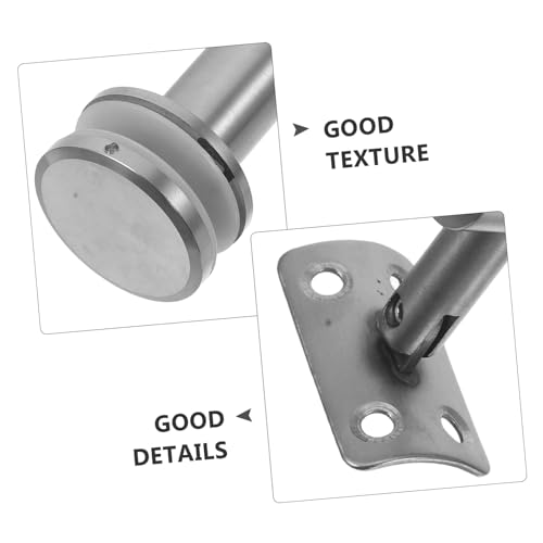 Homoyoyo Edelstahl Handlaufhalter für Glasgeländer Treppenhalterung Rostfrei Robust Sicher Wandbefestigung für Innenbereich Moderne Treppengeländerhalterung Langlebig Stabil Homoyoyo Edelstahl Handlaufhalter für Glasgeländer Treppenhalterung Rostfrei Robust Sicher Wandbefestigung für Innenbereich Moderne Treppengeländerhalterung Langlebig Stabil von Homoyoyo