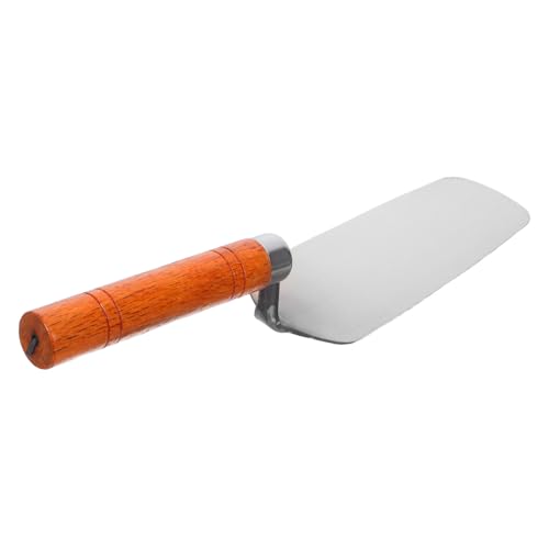 Homoyoyo Edelstahl Mauerkelle mit Holzgriff Ergonomisches Glättwerkzeug für Fliesen Putz und Trockenbau Vielseitiges Handwerkzeug für Innen Außenbereich Robustes Mauerwerk Betonwerkzeug Homoyoyo Edelstahl Mauerkelle mit Holzgriff Ergonomisches Glättwerkzeug für Fliesen Putz und Trockenbau Vielseitiges Handwerkzeug für Innen Außenbereich Robustes Mauerwerk Betonwerkzeug von Homoyoyo