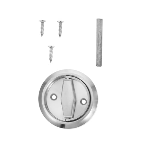 Homoyoyo Edelstahl Möbelgriff Rund Klappbar Versteckter Türgriff für Küchenschränke Kleiderschrankgriffe Einfache Montage Platzsparendes Design Eleganter Möbelbeschlag Homoyoyo Edelstahl Möbelgriff Rund Klappbar Versteckter Türgriff für Küchenschränke Kleiderschrankgriffe Einfache Montage Platzsparendes Design Eleganter Möbelbeschlag von Homoyoyo