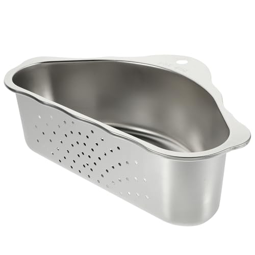 Homoyoyo Edelstahl Spülbecken Abflusssieb Teilig Rostfrei Hitzebeständig Multifunktionaler Eckkorb zum Abtropfen von Gemüse und Obst Langlebiger Küchen Abtropfkorb mit Hoher Tragfähigkeit Homoyoyo Edelstahl Spülbecken Abflusssieb Teilig Rostfrei Hitzebeständig Multifunktionaler Eckkorb zum Abtropfen von Gemüse und Obst Langlebiger Küchen Abtropfkorb mit Hoher Tragfähigkeit von Homoyoyo