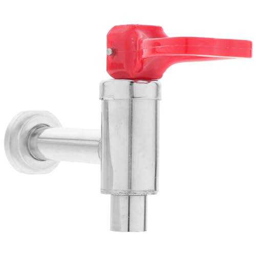 Homoyoyo Edelstahl Wasserspender Auslaufhahn Ersatz Hitzebeständig für Heißgetränke Robustes Design Einfach zu Reinigen Kompatibel mit Meisten Getränkespendern für Zuhause und Homoyoyo Edelstahl Wasserspender Auslaufhahn Ersatz Hitzebeständig für Heißgetränke Robustes Design Einfach zu Reinigen Kompatibel mit Meisten Getränkespendern für Zuhause und von Homoyoyo