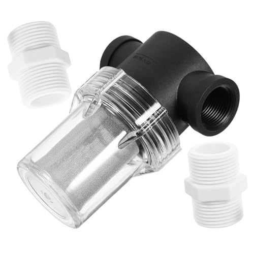Homoyoyo Edelstahlfilter 40 Mesh Pumpensieb 40 Mesh Wasser 3/4 Zoll Inline Sieb 40 Mesh Inline Filter Wasserreiniger 40 Mesh Inline Sieb 3/4 Zoll Inline Filter von Homoyoyo