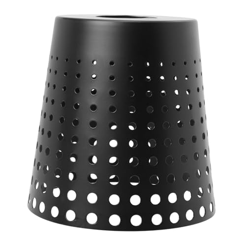 Homoyoyo Einfache Kreative Eisen Lampenschirm Hohler Moderner Lampenschirm aus Schmiedeeisen Vielseitiger Pendelleuchten abdeckung Robustes Geeignet für Wohnzimmer Hotel Zufällige Farbe von Homoyoyo