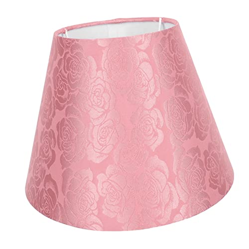 Homoyoyo Einfacher Stofflampenschirm mit Zartem Design für Nachttischlampen Dekorativer Lampenschirm für Basis Geeignet für Schlafzimmer und Wohnräume von Homoyoyo
