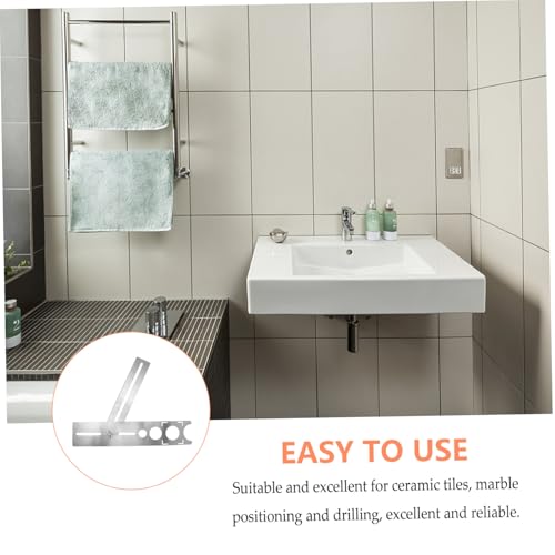 Homoyoyo Einstellbarer Edelstahl Lochöffner für Marmor und Fliesen Präziser Positionierer mit Maßanzeige Langlebiges Bohrloch werkzeug für Heimwerker und Fliesenleger Robust und Vielseitig Homoyoyo Einstellbarer Edelstahl Lochöffner für Marmor und Fliesen Präziser Positionierer mit Maßanzeige Langlebiges Bohrloch werkzeug für Heimwerker und Fliesenleger Robust und Vielseitig von Homoyoyo