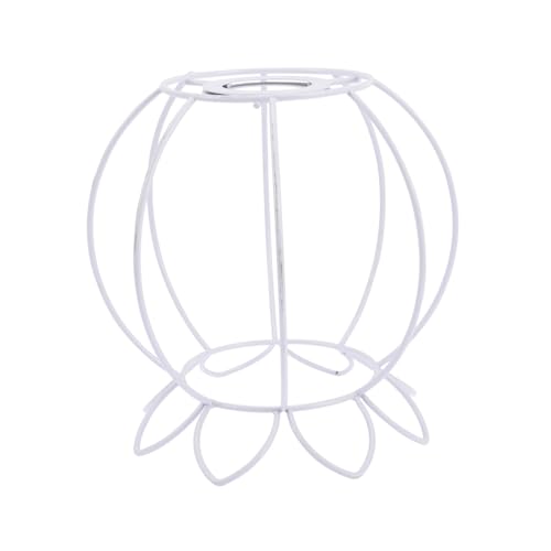 Homoyoyo Eisen Lampenschirm Gestell DIY Lampenfassung Ring für Tischlampe Deckenleuchte Kronleuchter Lampenschirme Handgefertigt Robust von Homoyoyo